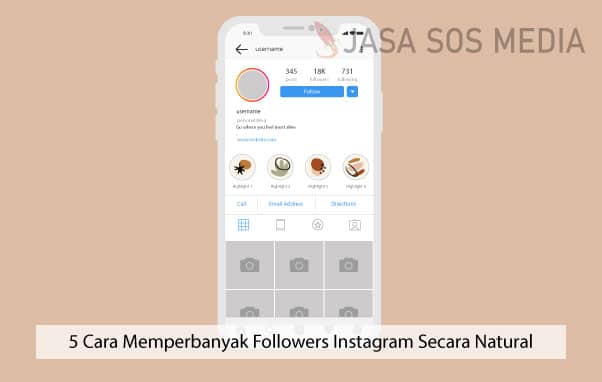 cara memperbanyak followers instagram