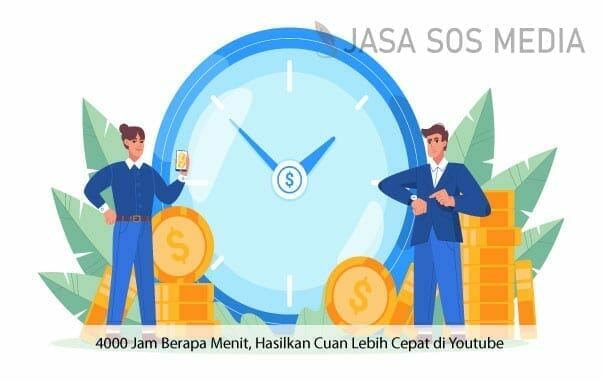 4000 jam berapa menit