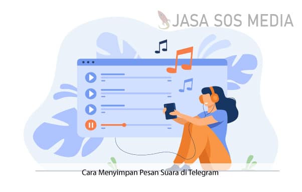 cara menyimpan pesan suara di telegram