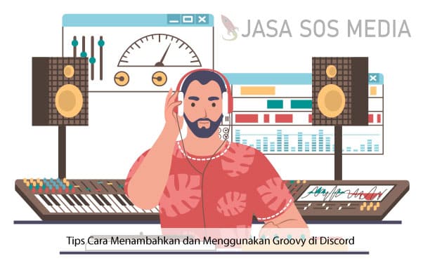 cara menambahkan groovy di discord