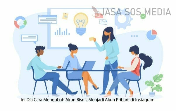 cara mengubah akun bisnis menjadi akun pribadi di Instagram